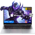 KAIGERR Laptop 2025 Gaming Laptop Computer with Intel Quad-Core Processor(Up to 3.6GHz) 16GB DDR4 512GB SSD Windows 11 Laptop 15.6" IPS 1080P Metal Shell USB3.2 Long Battery Life