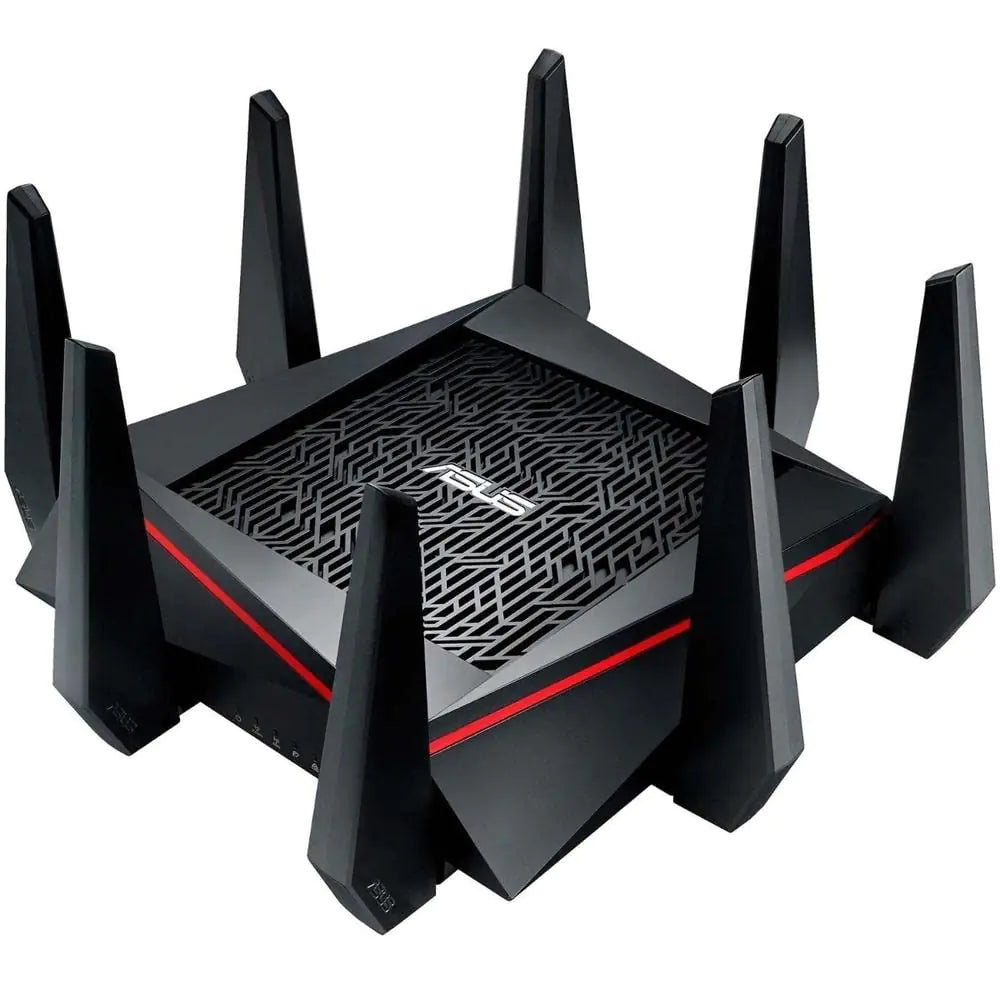 ASUS WiFi Gaming Router (RT-AC5300) - Tri-Band Gigabit Wireless Internet Router Gaming & Streaming AiMesh Compatible Included Lifetime Internet Security Adaptive QoS Parental Control MU-MIMO