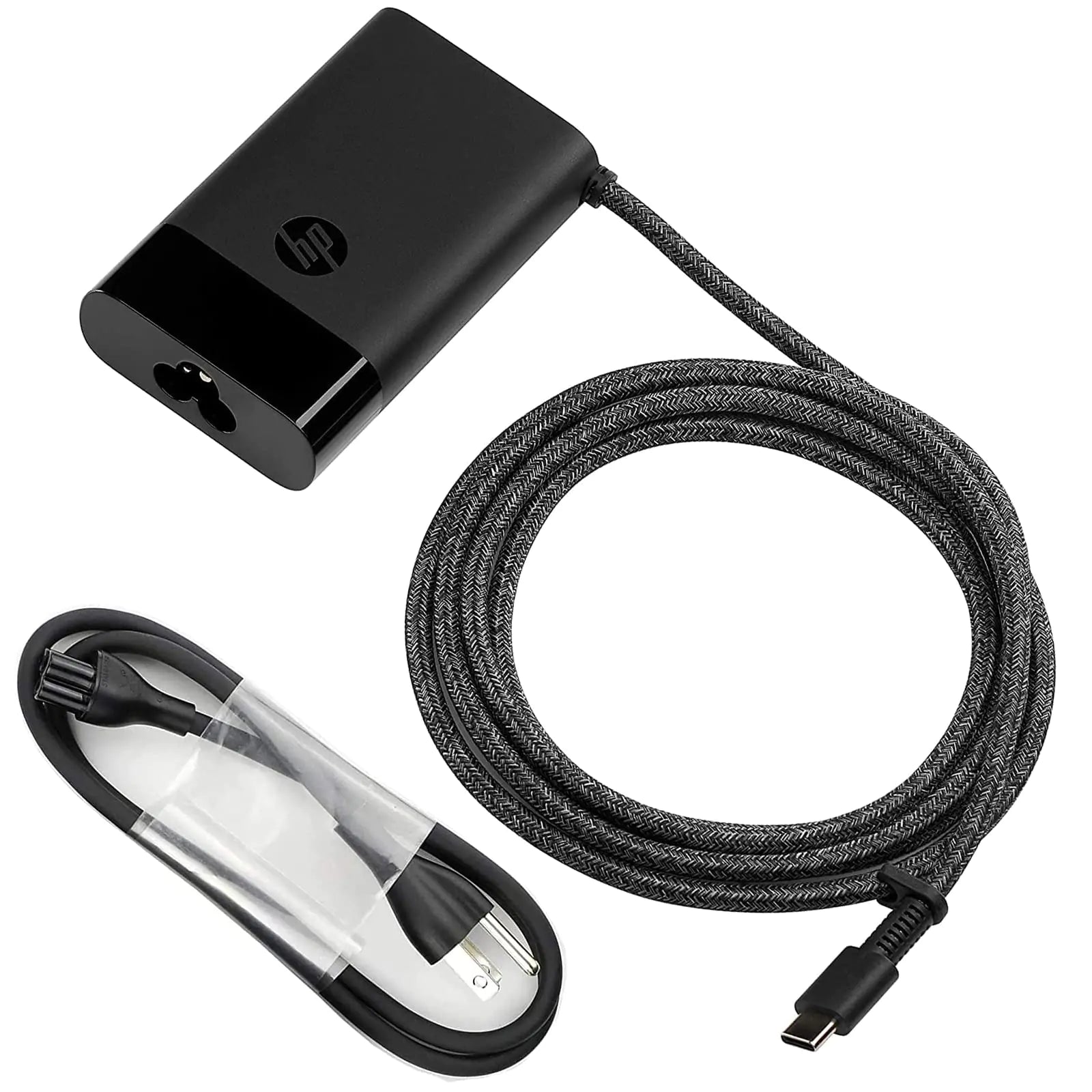 65W Type C USB C Laptop Charger Fit for HP EliteBook Folio G1 HP Elite x2 1012 G1 G2 1013 G3 HP ZBook x2 G4 HP X2 210 G2 HP Probook 640 G4 G5 HP EliteBook x360 735 Power Adapter Supply Cord