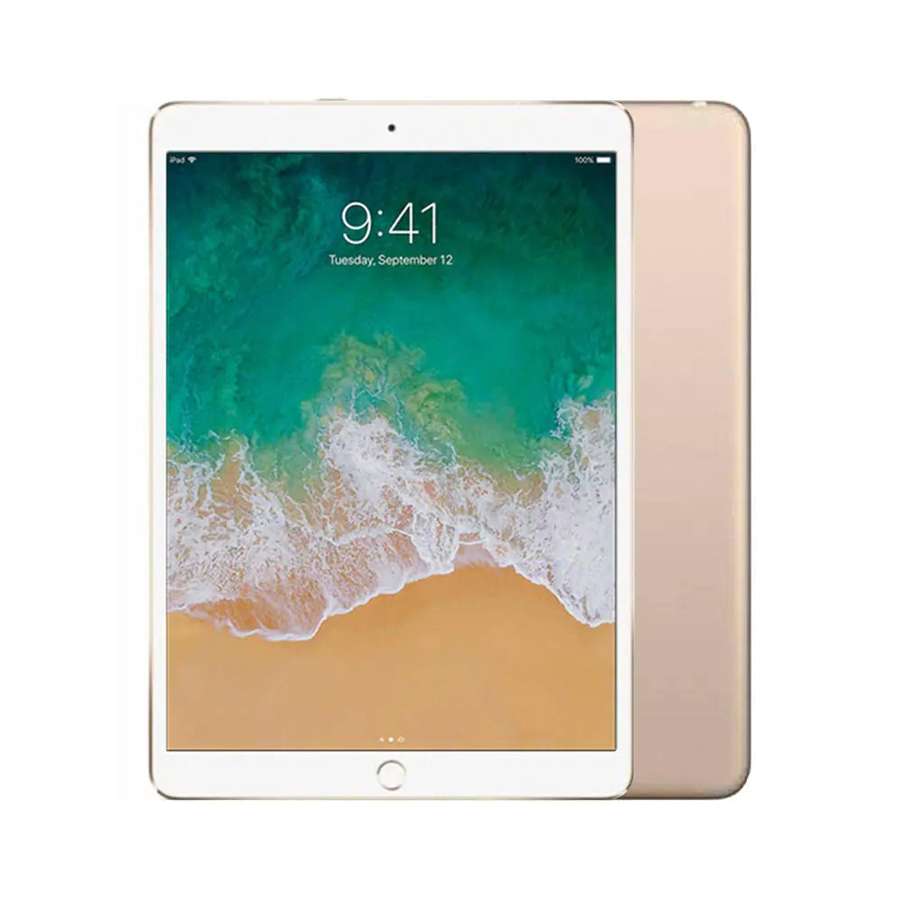 Apple iPad Pro 10.5in with ( Wi-Fi + Cellular ) - 256GB Gold (Renewed)