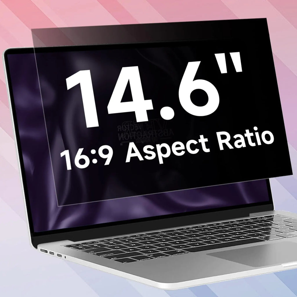 ANTOGOO V Laptop Privacy Screen 14 Inch (1920x1080) Anti Blue Light Glare & Anti Scratch Computer Privacy Shield for HP 14" Laptop/HP Pavilion 14/HP Chromebook 14/HP Stream 14/HP ProBook 14